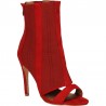 Sandale fashion, inalte, cu toc stiletto