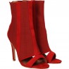 Sandale fashion, inalte, cu toc stiletto