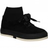 Pantofi Femei, casual, negri, cu tricot