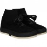 Pantofi Femei, casual, negri, cu tricot