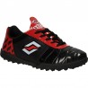 Pantofi sport, negru cu rosu, pentru barbati