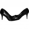 Pantofi de lac, negri, stil elegant