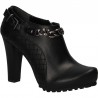 Pantofi fashion, stil moto, cu toc inalt