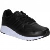 Pantofi negri, stil sport, pentru barbati