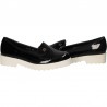 Pantofi trendy, din lac negru, pentru femei
