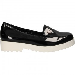 Pantofi trendy, din lac negru