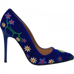 Pantofi de gala, cu broderie