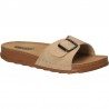 Saboti simpli, de dama, bej, marca Fly Shoes