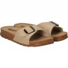 Saboti simpli, de dama, bej, marca Fly Shoes