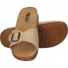 Saboti simpli, de dama, bej, marca Fly Shoes