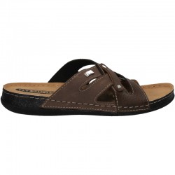 Saboti barbatesti, maro, marca Fly Shoes