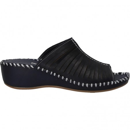 Saboti clasici, femei, piele, cu platforma