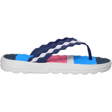 Slapi flip flops, multicolori, de dama