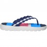 Slapi flip flops, multicolori, de dama