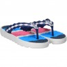 Slapi flip flops, multicolori, de dama