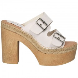Saboti, fashion, inalti, culoarea alba