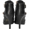 Botine moderne, cu toc inalt si catarame