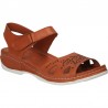 Sandale fashion, motive florale, piele naturala