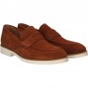 Pantofi barbatesti, fara siret, piele intoarsa