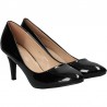Pantofi femei elegant lac negri