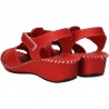 Sandale traditionale, piele, cusute manual