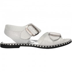 Sandale fashion, fara toc, piele