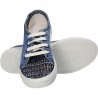 Tenisi glamour, imprimeu jeans