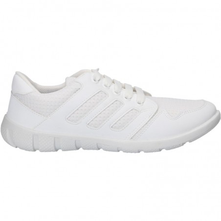 Pantofi stil sport, albi, pentru femei