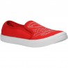 Espadrile de dama, rosii, cu strasuri