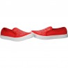 Espadrile de dama, rosii, cu strasuri