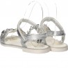 Sandale trendy, argintii, pentru fetite
