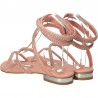 Sandale roz, glamour, sneak style
