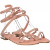 Sandale roz, glamour, sneak style