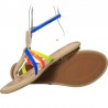 Sandale flip flops, moderne, multicolore