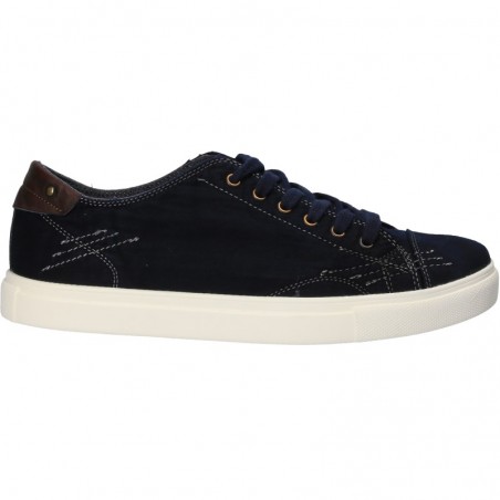 Sneakers barbatesti, din material jeans