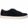 Sneakers barbatesti, din material jeans