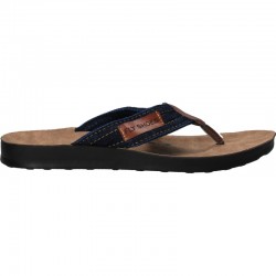 Slapi flip flops, barbatesti, din blugi