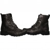 Ghete dama, stil urban, negru metalic