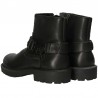 Ghete barbatesti, stil moto, piele naturala