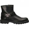 Ghete barbatesti, stil moto, piele naturala