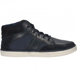 Ghete sneakers, de dama, piele si textil