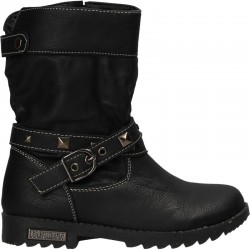 Cizme fashion, stil moto, pentru fete