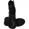 Cizme fashion, stil moto, pentru fete