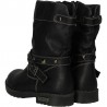 Cizme fashion, stil moto, pentru fete