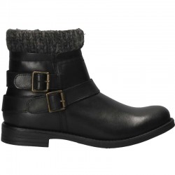 Bocanci dama, stil moto, cu catarame