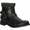 Bocanci dama, stil moto, cu catarame
