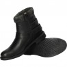 Bocanci dama, stil moto, cu catarame