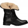 Cizme clasice, piele, imblanite, pentru femei