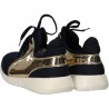 Pantofi casual, de dama, decor auriu