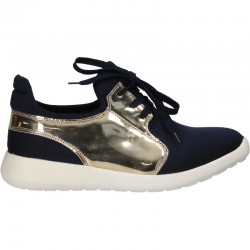 Pantofi casual, de dama, decor auriu